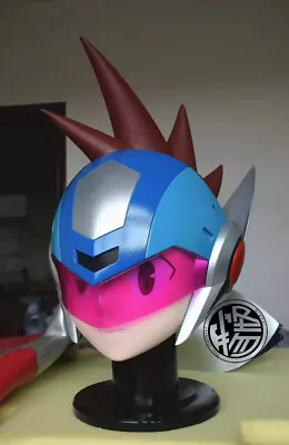 Megaman Starforce 1/1 Shooting Star Rockman Helmet Resin Wearable Cosplay Custom • $399.99