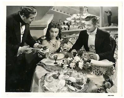 Clark Gable Vivien Leigh Gone With Wind 1939 Pair Original Vintage Photographs • $34