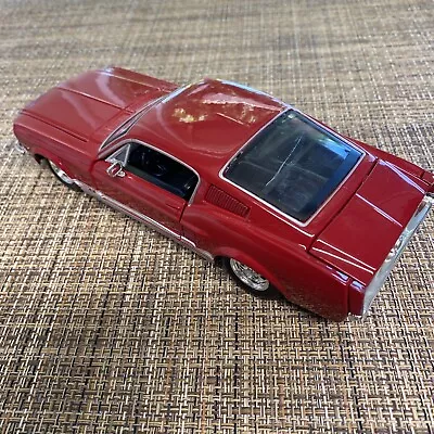 Maisto 1:24 Red 1967 Ford Mustang GT Diecast Toy Car • $10