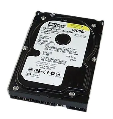 Western Digital WD800BB - 75JHC0 04F797 80Gb 3.5  Internal IDE PATA Hard Drive • £19.95
