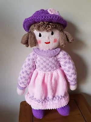 Hand Knitted Toys.  SWEET ROSIE  • £18.95