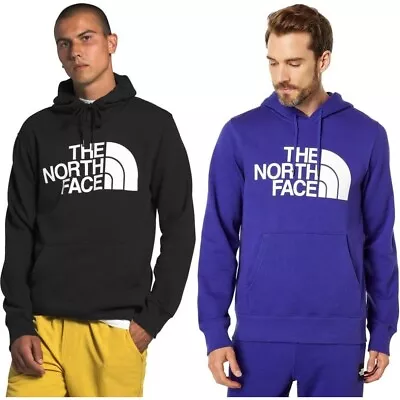 The North Face Men's Hoodie Half Dome Logo Long Sleeve Pullover Sweatshirt • $39.88