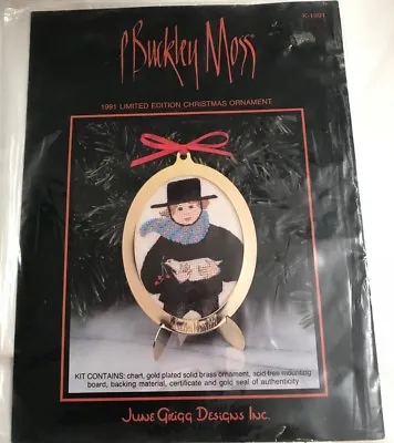 P. Buckley Moss Christmas Ornament Kit -  Boy With Dove - Limited Edition • $9.99