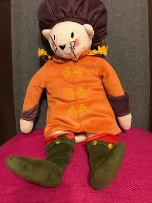 IKEA RIDDERLIG Plush Stuffed  Kitty Cat Puss In Boots Musketeer • $14.99