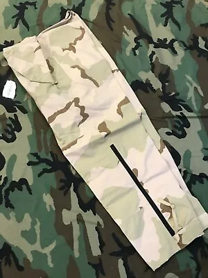 Gore-tex Trousers Ecw Camo Cold Weather Rain Pants Desert Nsn 8415-01-475-3740 • $65