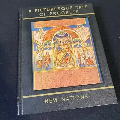 Vintage A Picturesque Tale Of Progress Vol 5 New Nations 1Olive Miller HC Book • $14.95