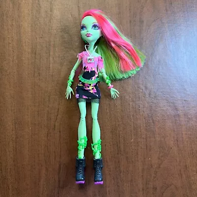 2013 Mattel Monster High Music Festival Venus Mcflytrap Doll 100% Complete Mt- • $0.99