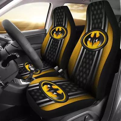 Bat Man Car Seat Covers Bat Man Glossy Style Car Accessories • $54.99