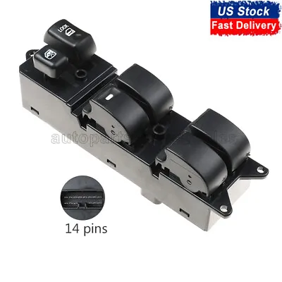 MR587943 Master Power Window Control Switch For Galant Lancer Montero Front Left • $19.99