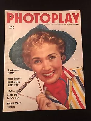 Photoplay July 1955 4.5 5.0 Jane Powell Marilyn Monroe Seven Year Itch Stars Mb5 • $17.99