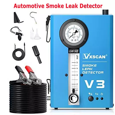 V3 Auto Smoke Leak Detector Vacuum Smoke Machine Leak Detector Diagnostic Tester • $129