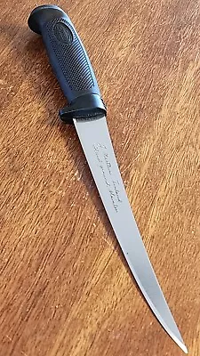 Marttiini No. 837010C Basic Filleti 19 Fillet Knife With Plastic Sheath • $30