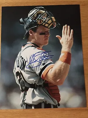 Baltimore Orioles Detroit Tigers Mickey Tettleton Signed 8x10 W/COA • $14.99