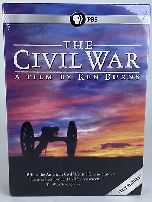 $28.88 • Buy The Civil War DVD Film By Ken Burns DVD 6-Disc Fully Restored PBS Collector NEW