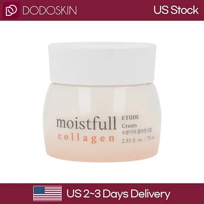 US SELLER ETUDE HOUSE Moistfull Collagen Cream 75ml  • $21.45