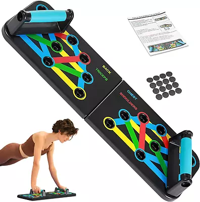 Push Up Board 9 In 1 | Push Up Board For Men & Women | Multi-Functional Push Up  • £41.79