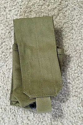 NEW Eagle Industries Khaki MLCS Single Smoke Grenade Pouch - Navy SEAL MOLLE • $14.99