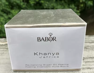 Babor Revitalizing Sugar Oil Peeling New Box 7 7/8 Khanya Of Africa Body Scrub • $39