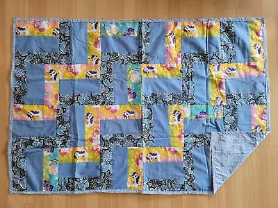 Patchwork Blanket - Baby Child My Little Pony Quilt Throw Homemade • $30