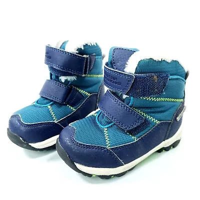 Mountain Warehouse Kids Snow Boots Lined Girls Boys Winter Boots Isodry Kids Sz7 • $21.86