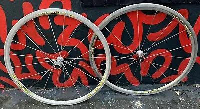 Vintage Mavic Cosmic Expert Aero Tubular 700c Wheelset Campagnolo 130mm  • $161.49