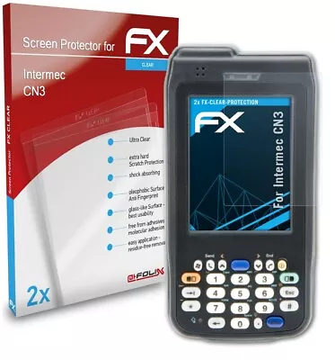 AtFoliX 2x Screen Protection Film For Intermec CN3 Screen Protector Clear • £10.99