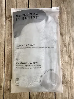 Barefoot Scientist Sleep On It Overnight Reusable Moisturizing Gel Socks XL • $13