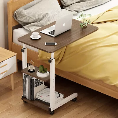 Expandable Over Bed Table Foldable Mobility Aid Adjustable Height Laptop Desk UK • £20.95