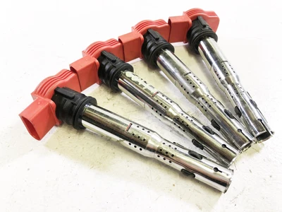 $69.95 • Buy VW Audi MK4 MK5 1.8T 2.0T R8 Red Top Coil Pack Set Eldor Corporation GTI GLI A3