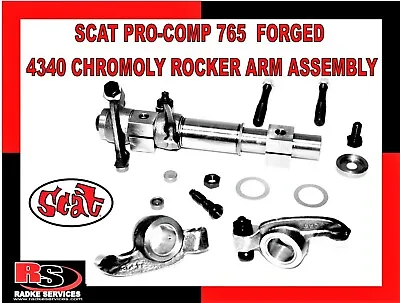 VW SCAT FORGED CHROMOLY 1:25 Ratio Rocker Arm Set #20196 Aircooled Typ1 Radke • $267.25