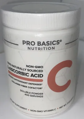 Pro Basics Nutrition L-Ascorbic Acid Dietary Supplement - 7 Oz / 200 G • $10.99
