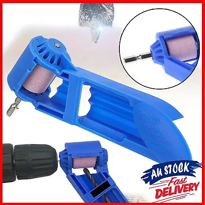 Wheel Titanium Drill Bit Sharpener Corundum Drill Grinder Powered Tool Portable • $12.49