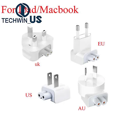 US AU UK EU PLUG Duckhead Wall Plug For Apple MacBook IPad 2 3 IPhone Charger • $1.32