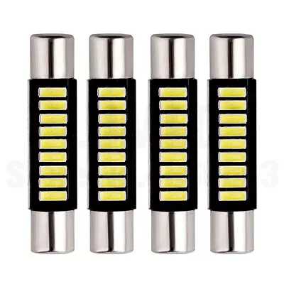 4x 29mm LED Vanity Mirror Light 6000K White Sun Visor Bulb 6641 6614F For Dodge • $8.79