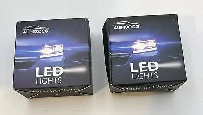 3 Pack Auimsoco LED Headlights High Brightness Standard Light Beam QC Pass New • $8.50