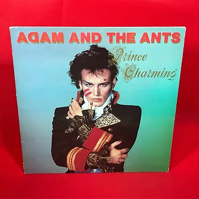 ADAM & THE ANTS Prince Charming 1981 UK Vinyl LP  + INNER Stand Deliver Ant Rap • £15.91