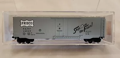 Micro-Trains 03800530 N Scale 50' PD Boxcar Frisco (Gray) #13043 W/o Roofwalk • $21.88