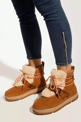 UGG Women's Classic Weather Hiker Boots - Chestnut/Brown 5.5M • $78