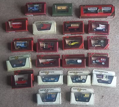 Matchbox Models Of Yesteryear Collection. 21 Vehicles All In Original Boxes • £10