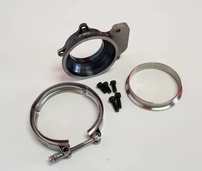 $189.95 • Buy  Downpipe Turbo Flange 4.0  V-band Kit Fits Cummins Holset WH1C HX35 HX35W HX40
