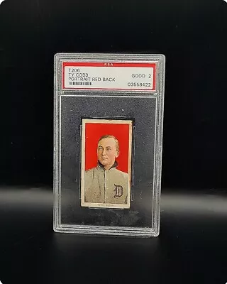 T206 Ty Cobb Portrait Red Back Psa 2 Old Mill Cigarettes       $5999 Obo • $5999