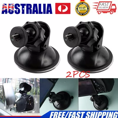 2PCS Windshield Car Windscreen Cup For Car DVR Camera Holder Suction Mount Stand • $10.29