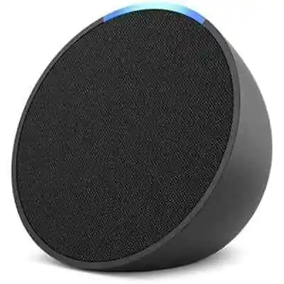  Echo Pop | Full Sound Compact Smart Speaker With Alexa | BLACK • $31