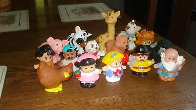$12 • Buy Lot Of 22 Fisher Price Little People ~ Animals ~ Superheroes