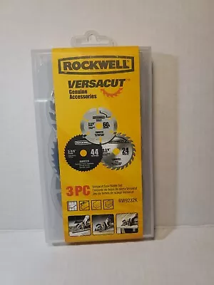 Rockwell RW9232K VersaCut 3-piece Circular Saw Blade Set (RW9232K). • $24.95