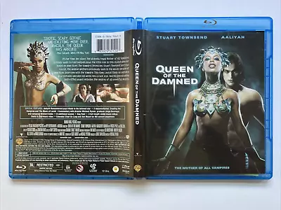 Queen Of The Damned (Blu-ray 2002) Aaliyah Stuart Townsend Anne Rice Horror • $9.98