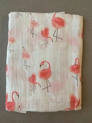Flamingos Baby Muslin Swaddle Blanket Infant Girls • $14.13