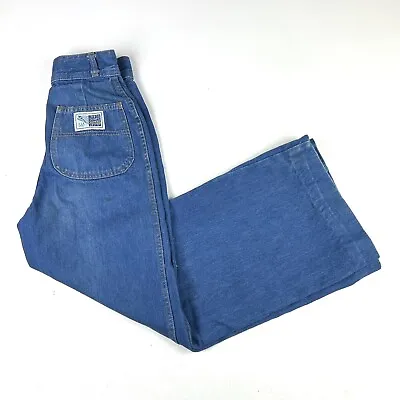 Vintage 1980 Olympic Games US Levi’s Women’s Jeans Bell Bottom Flare Blue Jeans • $99.95