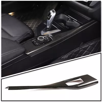 Carbon Fiber ABS Multimedia Panel Cover Trim For BMW 1 2 Series F20 F21 F22 F23 • $27.99