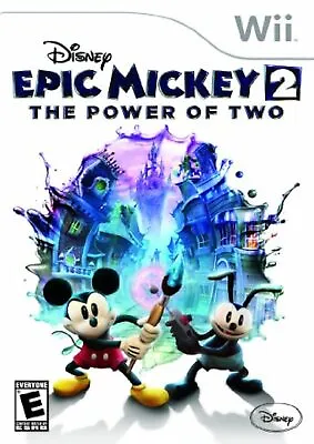 Disney Epic Mickey 2: The Power Of Two For Wii And Wii U 3E • $9.29
